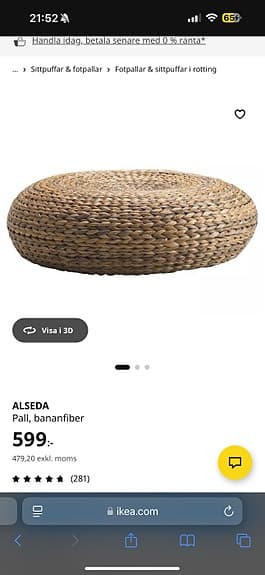 Alsedal pall