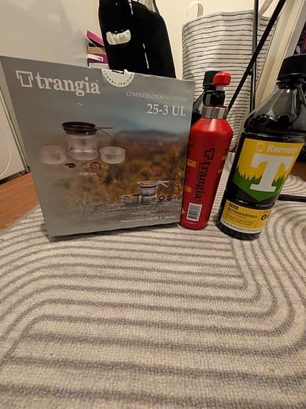 Trangia 25-3 UL stormkök med bränsleflaska