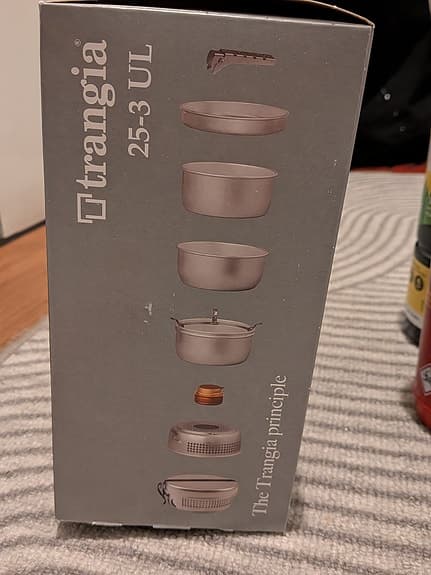 Trangia 25-3 UL stormkök med bränsleflaska