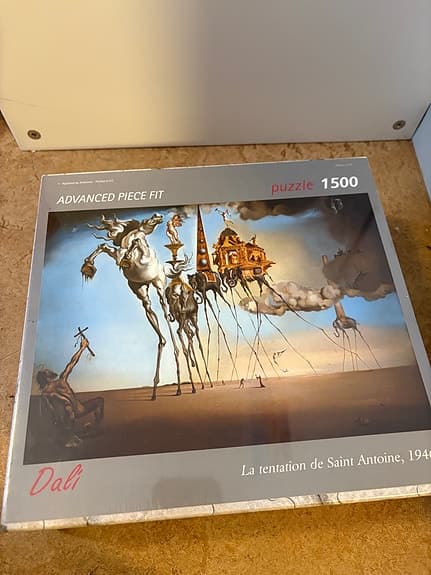 Pussel  - känt konstverk - Dalí