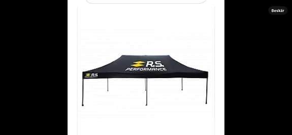 Tält 6x3m