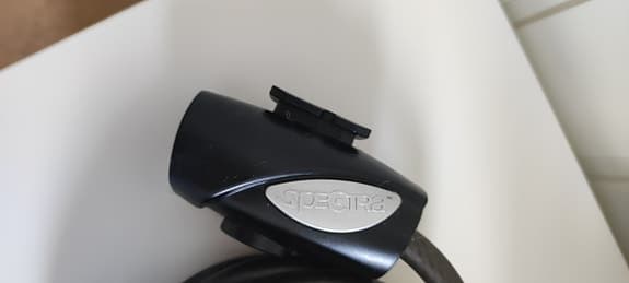 Spectra cykellås vajerlås svart