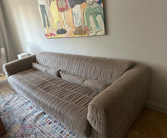 🛋️ HK Living “Club Couch” – designsoffa i mycket fint skick