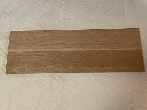 Hyllplan Lite Feelwood i borstad Ek från Dolle.
