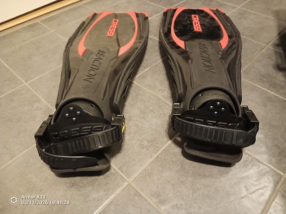 Dykbag, fenor och mask