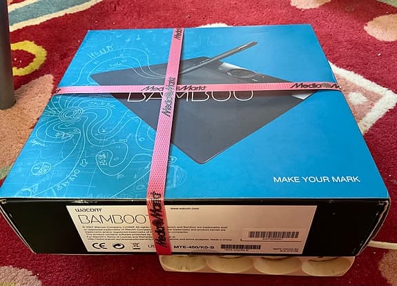 Wacom Bamboo Pen & Touch ritplatta svart/MTE-450