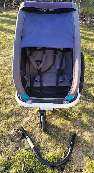 Cykelvagn / promenadvagn från Hamax