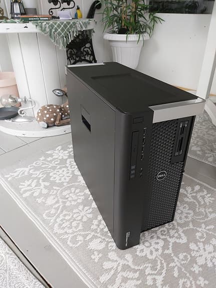 Tung speldator 8-core, 128 GB RAM, EVGA 1080 Ti 11GB SC