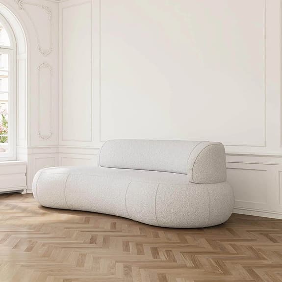 Creme soffa