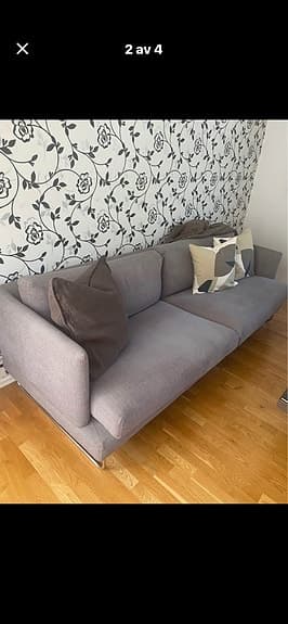 Soffa från Soffkoncept vid Mio i handen