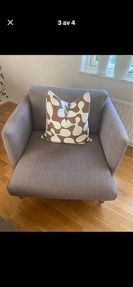 Soffa från Soffkoncept vid Mio i handen