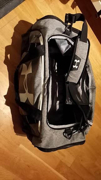 Under Armour sportväska tyg unisex grå