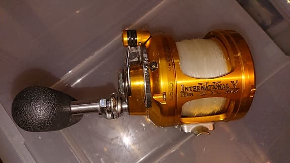 Penn International V 30VSX havsfiskerulle guld