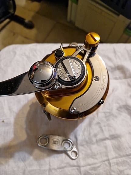 Penn International V 30VSX havsfiskerulle guld