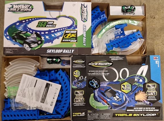 Wave racers bilbanor - Triple Skyloop Raceway - Skyloop Rally och Acc 400X Bil
