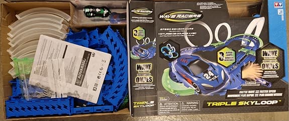 Wave racers bilbanor - Triple Skyloop Raceway - Skyloop Rally och Acc 400X Bil