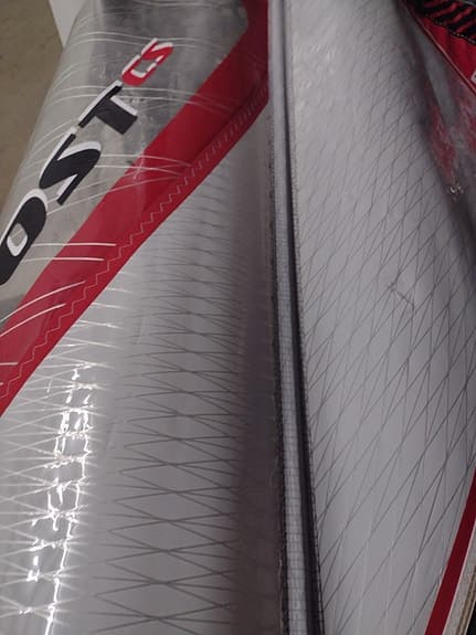 vindsurfsegel Severne Blade 4.7, Maui segel 5.0 och Tarifa Bull 4.2 vario Top.