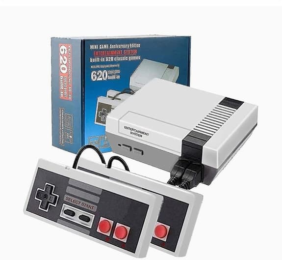 Retro spelkonsol, 621 st inbyggda spel, HDMI utgång.