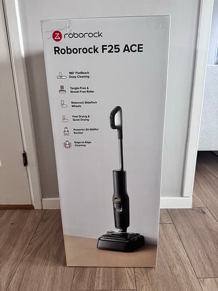 Roborock F25 ACE våtgolvmoppare / skaftdammsugare