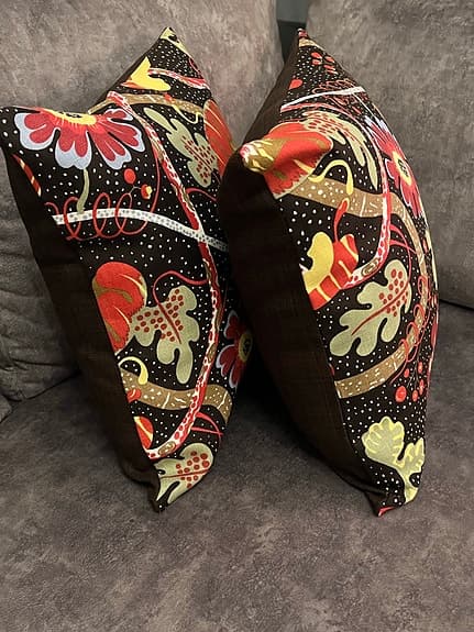 2st Kuddfodral/ Tyg Från Svenskt Tenn/ Josef Frank/ Mirakel