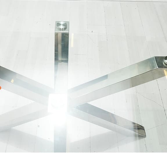 Mio Corona matbord silverben