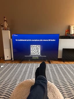 65” Samsung TV oanvänd - felköp