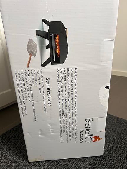 Berello Pizzasign pizzaugn för utomhusbruk