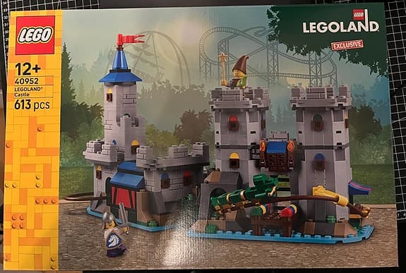 LEGO Legoland castle 40952 och lego building systems 40505
