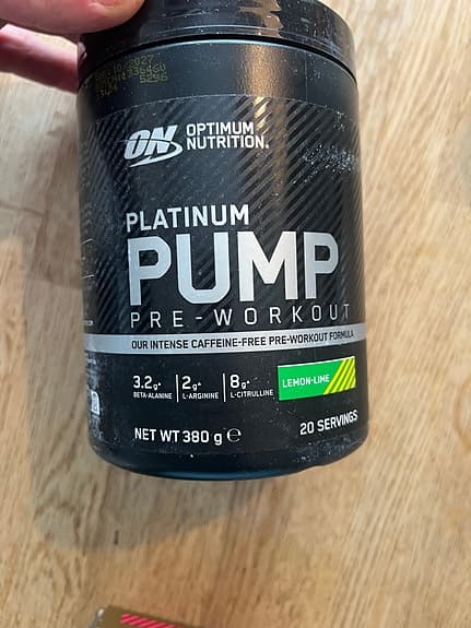 Optimum nutrition platinum pump