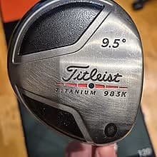 Titleist 983K driver 9,5° titanium