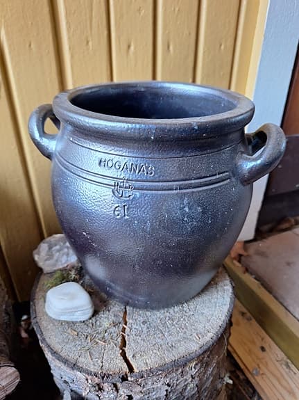 Höganäs krukor blandade storlekar