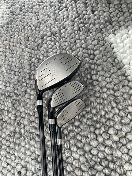 MacGregor CG-3000 golfset med bag röd svart