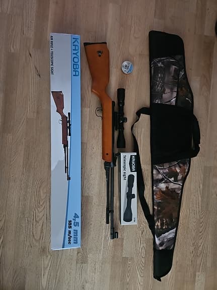 KAYOBA Luftgevär kit + Teleskopsikte