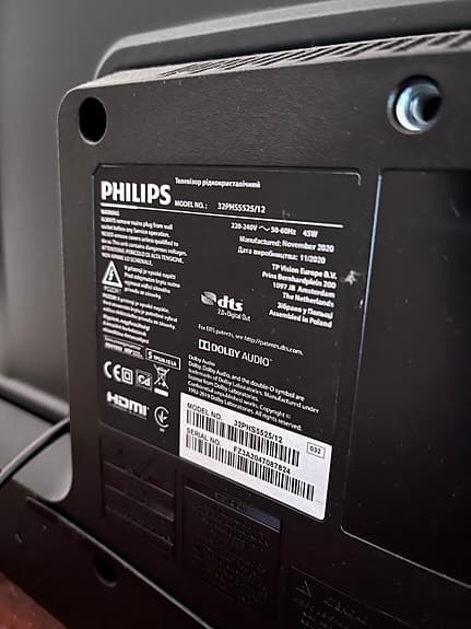 Philips 32PHS5525/12 tv 32 tum svart