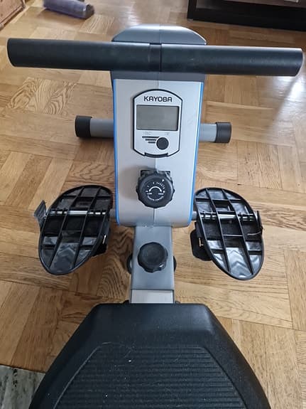 Kayoba roddmaskin med träningsdator grå