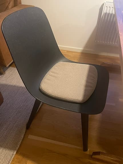 Matstolar (4st) ODGER Stol, antracit