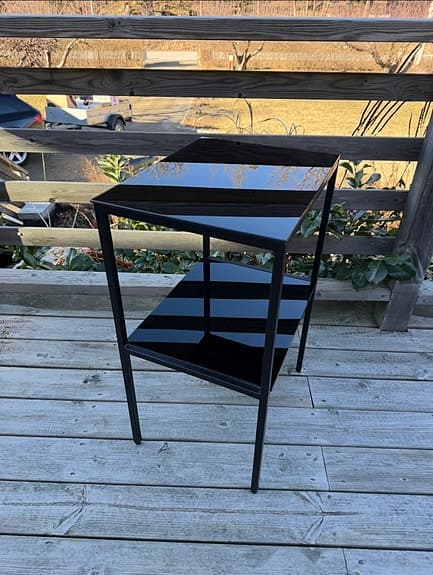 Sängbord i glas - Mio