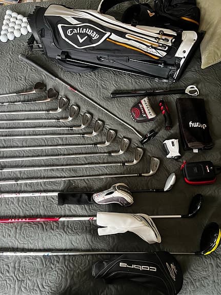Komplett golfset med allt du behöver!