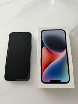 Apple iPhone 14 mobiltelefon 128 GB blå