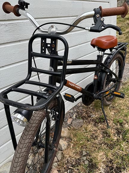 Supersuper Cooper  barncykel 20 inch svart