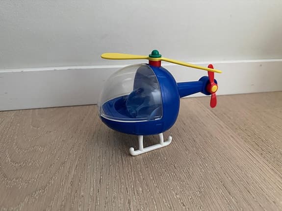 Peppa Pig lekset hus och lekplats med figurer