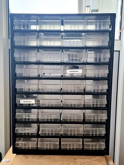 Sortimentskåp RAACO 36 lådor : 30x42cm