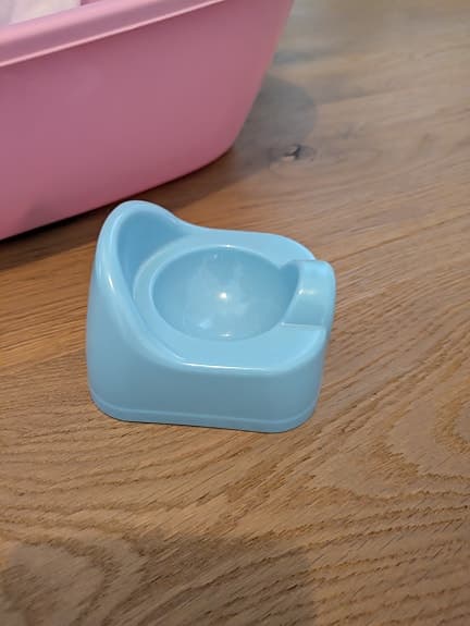 Badset och potta för docka