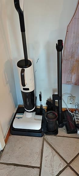 skaftdammsugare med mopp funktion
