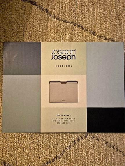 Joseph Joseph skärbräda 4 stycken nya