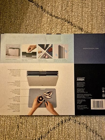 Joseph Joseph skärbräda 4 stycken nya