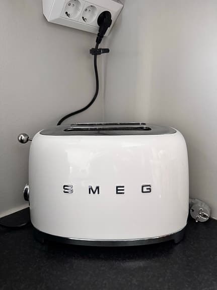 Smeg brödrost vit