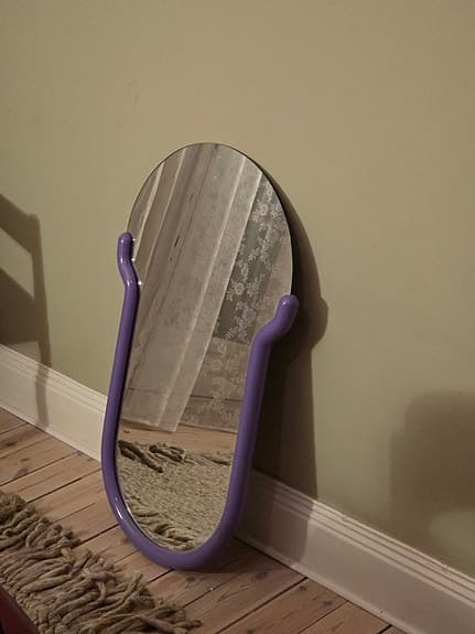Normann Copenhagen x Brask – Bogin Mirror (Large, Purple)