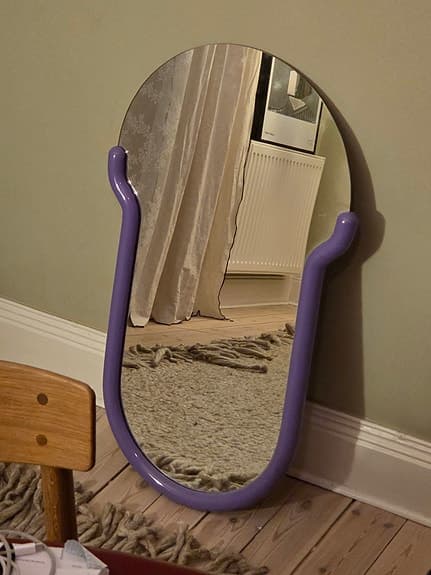 Normann Copenhagen x Brask – Bogin Mirror (Large, Purple)