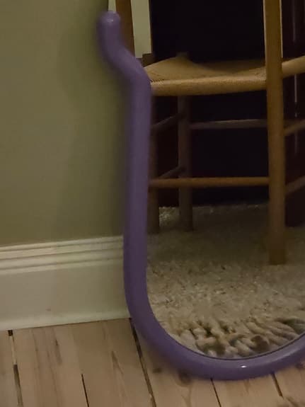 Normann Copenhagen x Brask – Bogin Mirror (Large, Purple)